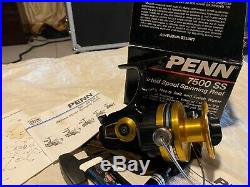 Vintage PENN 7500SS Metal Spinfisher Fishing Reel Quality USA Made No Reserve