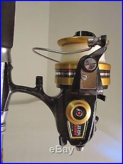 Vintage PENN 750SS Big Game Spinning Fishing Reel with25 lb. Mono Brass Gears