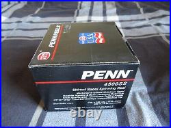 Vintage PENN Graphite 4500 SS 4.61 Spinning Fishing Reel With Box Manuals