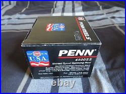 Vintage PENN Graphite 4500 SS 4.61 Spinning Fishing Reel With Box Manuals