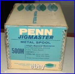 Vintage PENN JIGMASTER 500 Fishing Reel MADE IN USA