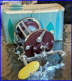 Vintage PENN JIGMASTER 500 Fishing Reel MADE IN USA Original Box