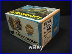 Vintage PENN Levermatic Bait Casting Fishing Reel #940 NOS New in Box 1972