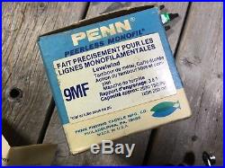 Vintage PENN NO9 FISHING REEL Model 9MF Fishing reel Made in USA NOS NIB