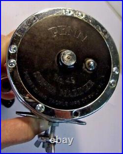 Vintage PENN No 49 SUPER MARINER Deep Sea Saltwater Fishing Reel 30-49