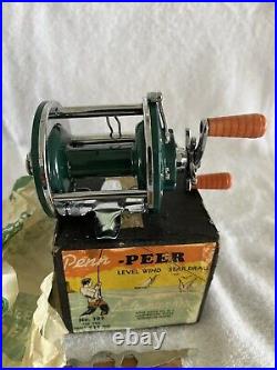 Vintage PENN PEER No. 109 New Old Stock From 1957 With Box And wrench And Paper