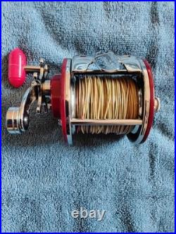 Vintage PENN PEER No. 209MS FISHING REEL LEVEL WIND USA Original Box Hardware New
