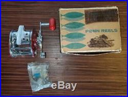 Vintage PENN Peer 309 Saltwater Conventional Fishing Reel Near mint and Box