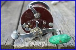 Vintage PENN Reels SQUIDDER Rare size 145 Conventional Fishing Reel, Engraved