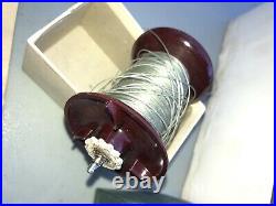 Vintage PENN SQUIDDER 140 REEL No. 9 wth/Extra Spool-Orig Box, tools & papers