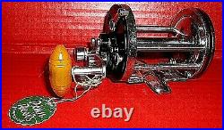 Vintage PENN SQUIDDER No. 140 Surf Casting Reel withBox & Extras, circa 40's/50's