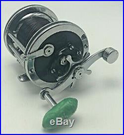 Vintage PENN Senator 3/0 Game Fish Fishing Reel Green