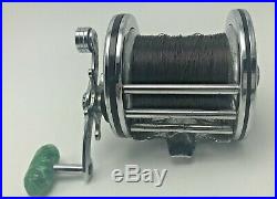 Vintage PENN Senator 3/0 Game Fish Fishing Reel Green