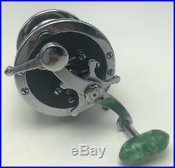 Vintage PENN Senator 3/0 Game Fish Fishing Reel Green