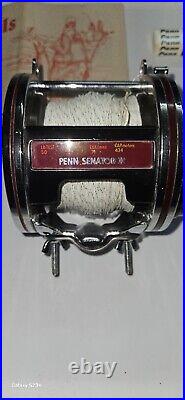 Vintage PENN Senator II 6/0 Hight Speed Reel 114 HL