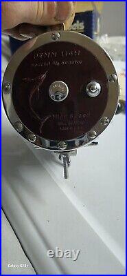 Vintage PENN Senator II 6/0 Hight Speed Reel 114 HL