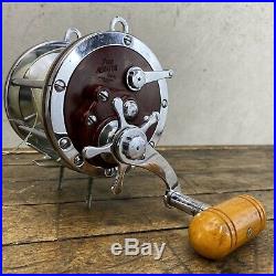 Vintage PENN Senator Reel 114H Salt water Fishing 114 Ball Bearing B4