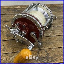 Vintage PENN Senator Reel 114H Salt water Fishing 114 Ball Bearing B4