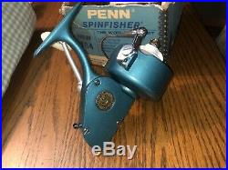 Vintage PENN Spinfisher 704 Green Fishing Reel NEW Made In USA