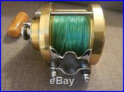 Vintage PENN international GOLD Fishing Reel, 50, LD6578, 710, 23-114