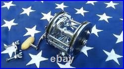 Vintage Penn 111 2/0 Senator Saltwater Freshwater Fishing Reel