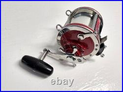 Vintage Penn 113H 113HSP Senator 4/0 Fishing Reel With One Piece Graphite Frame