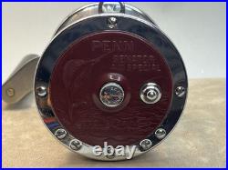 Vintage Penn 113H Special Senator 4/0 High Speed Fishing Reel with Power Handle