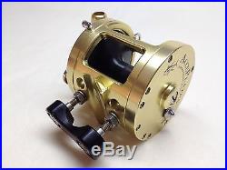 Vintage Penn 113 4/0 Casting Reel WithAccurate Conversion AccuPlates AccuFrame