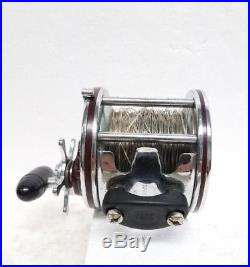 Vintage Penn 113h special 4 / 0 Senator fishing reel no box with steel line