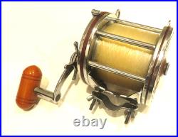 Vintage Penn 114H 6/0 Salt Water Big Game Fishing Reel, Red Sides EXCELLENT