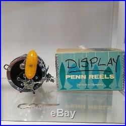 Vintage Penn 114 6/0 Senator With BOX Penn Reels LARGE Tuna vtg ocean saltwater
