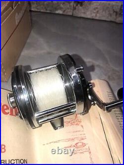 Vintage Penn #140L Squidder Fishing Reel with Aluminum Spool & Box USA # RB