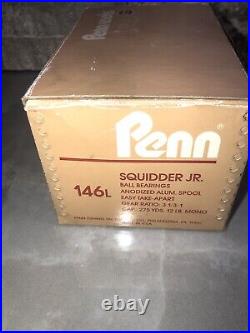 Vintage Penn #140L Squidder Fishing Reel with Aluminum Spool & Box USA # RB