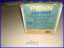 Vintage Penn 140 Squidder Reel with Box