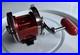 Vintage Penn 146 Squidder JR Red Anniversary Spool Tiburon Red Bakelite Handle