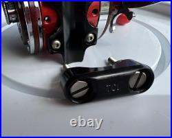 Vintage Penn 146 Squidder JR Red Anniversary Spool Tiburon Red Bakelite Handle