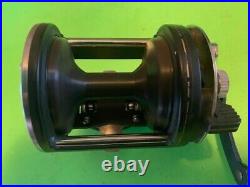 Vintage Penn 25 Gls Graphite Lever Drag Senator Fishing Reel Made In The USA
