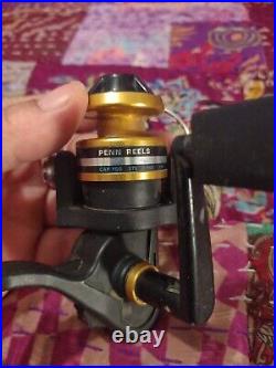 Vintage Penn 4200SS Spinning Reel Fishing Accessories Used Sporting Goods USA