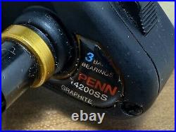 Vintage Penn 4200-SS Ultra Light Spinning Fishing Reel. Made in USA