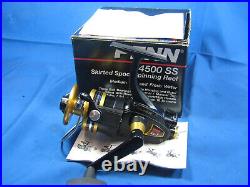 Vintage Penn 4500 SS Skirted Spool Spinning Reel Excellent WithBox Manuals 4.61