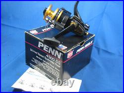 Vintage Penn 4500 SS Skirted Spool Spinning Reel Excellent WithBox Manuals 4.61