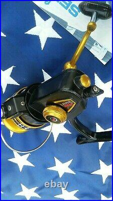 Vintage Penn 450ss Skirted Spool Spinning Saltwater Freshwater Fishing Reel