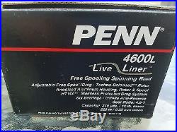Vintage Penn 4600 L spinning reel, nib