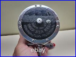 Vintage Penn 49 with Reel, Original Box, Vintage Book, red Handle (1953 Era)