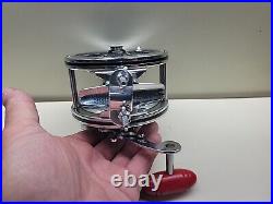 Vintage Penn 49 with Reel, Original Box, Vintage Book, red Handle (1953 Era)