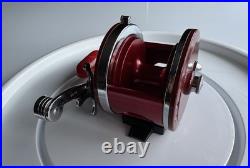 Vintage Penn 501 Jig-Master Red Anniversary Spool Tiburon Frame Bakelite Handle