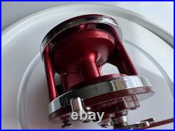 Vintage Penn 501 Jig-Master Red Anniversary Spool Tiburon Frame Bakelite Handle