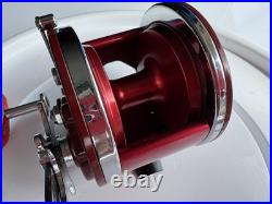 Vintage Penn 501 Jig-Master Red Anniversary Spool Tiburon Frame Bakelite Handle