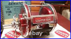 Vintage Penn 50th Anniversary 113HL 4/0 Senator II Saltwater Fishing Reel