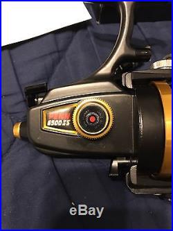 Vintage Penn 6500SS Fishing Reel Made in USA Black & Gold BRAND NEW IN BOX